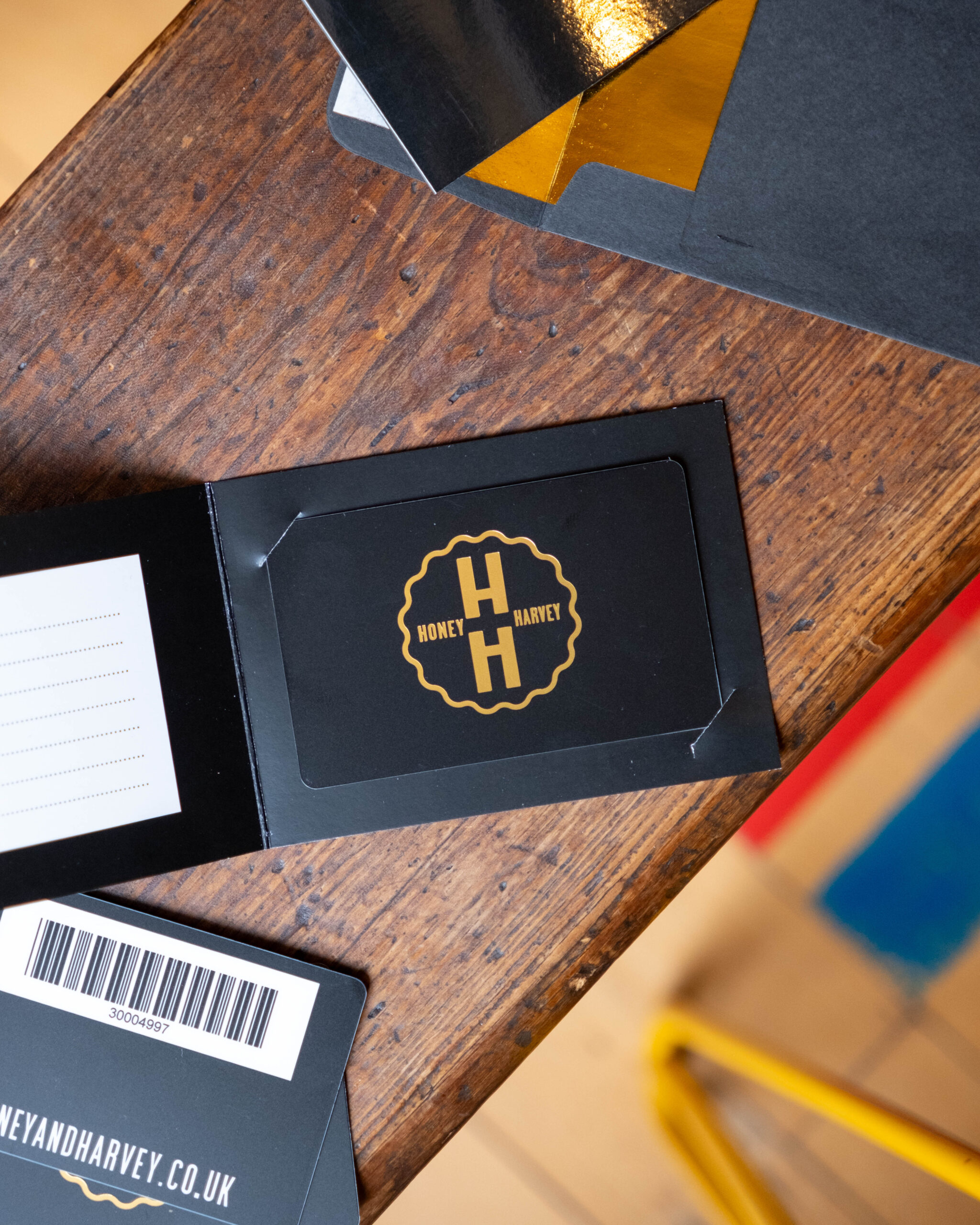 Honey + Harvey Gift card